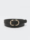 Leather Look Woman Belt